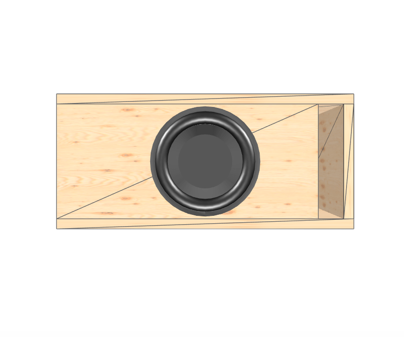 8" Single High Output XL Glue it & Screw It Sub Enclosure - EZ DB's Designs