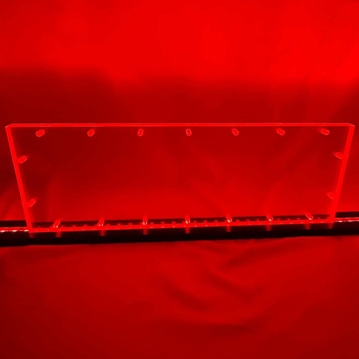 Sound Authority Plexiglass - 18" x 6" Blank Acrylic Window For Subwoofer Box