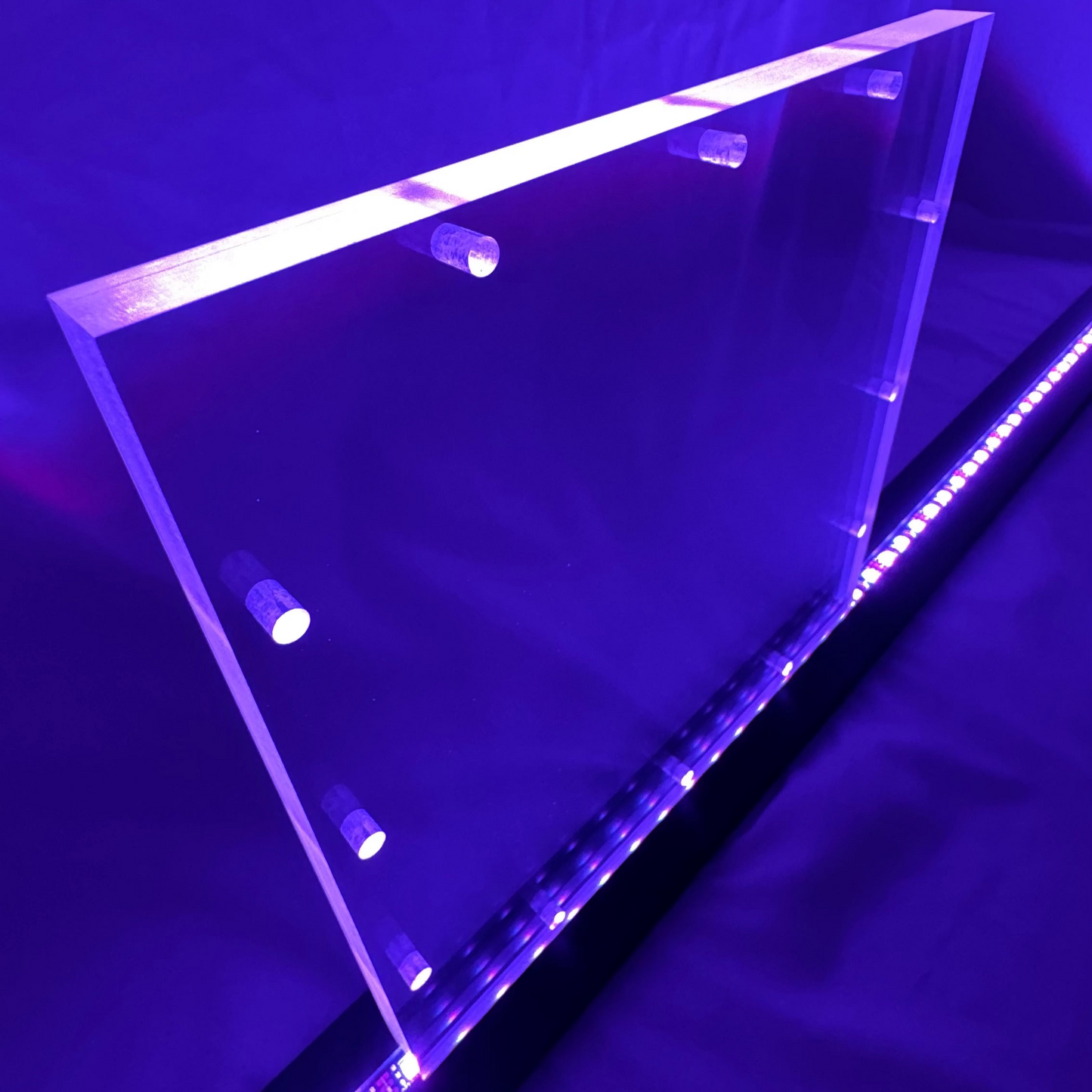 Sound Authority Plexiglass - 10" x 10" Blank Acrylic Window For Subwoofer Box
