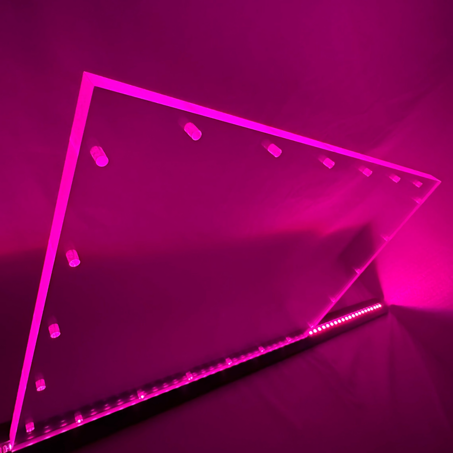 Sound Authority Plexiglass - 20" x 15" Blank Acrylic Window For Subwoofer Box