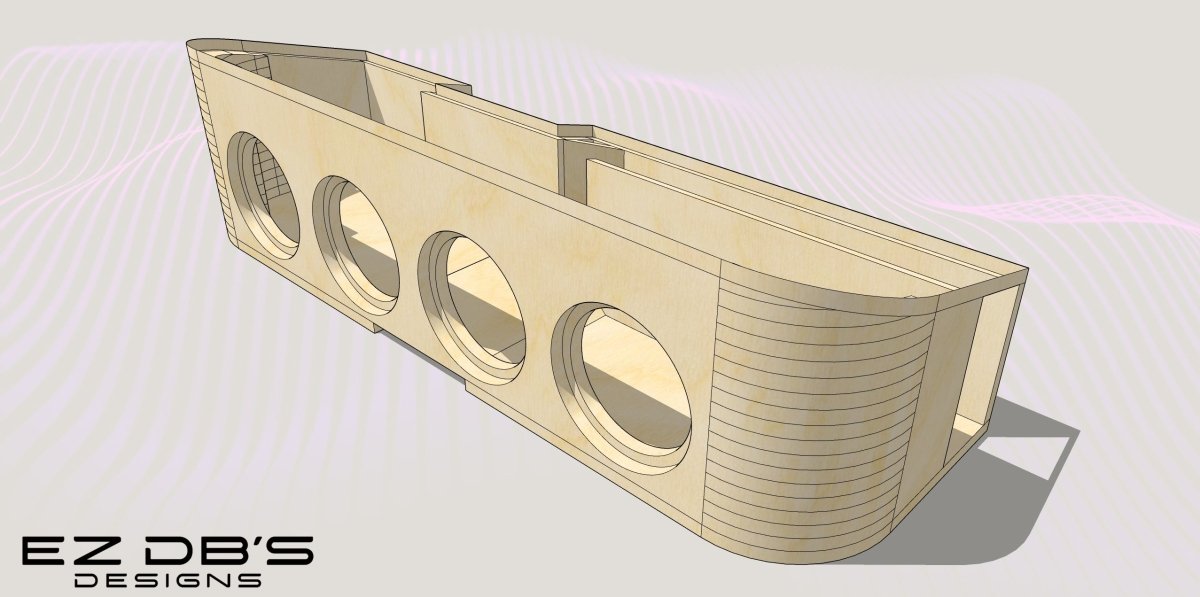 Custom Ported Box Design - EZ DB's Designs