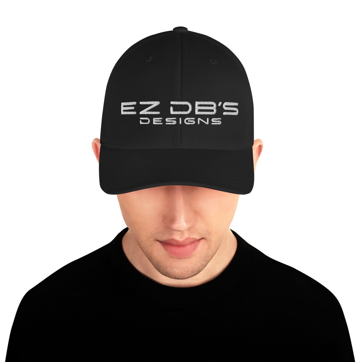 EZ DB's Designs Curved Bill Flexfit Hat - EZ DB's Designs