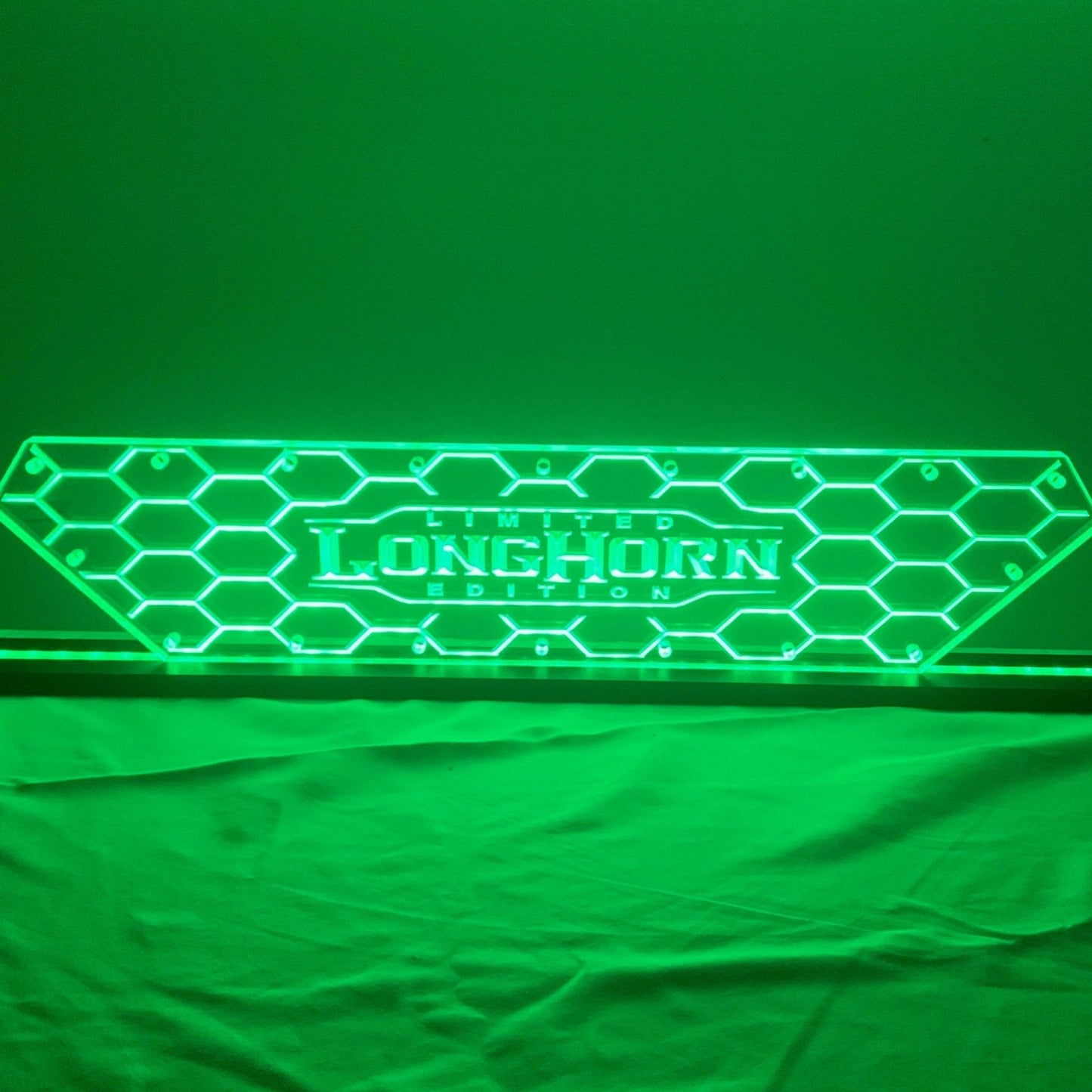 Sound Authority Plexiglass - 20" x 5" 3D Engraved Acrylic Window For Subwoofer Box