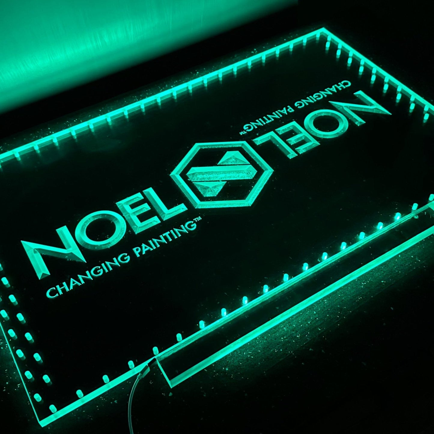 Sound Authority Plexiglass - 36" x 18" 3D Engraved Acrylic Window For Subwoofer Box