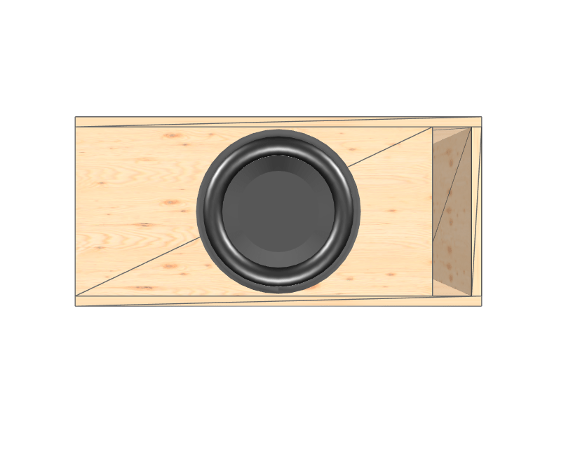 12" single High Output XL Glue it & Screw It Sub Enclosure - EZ DB's Designs