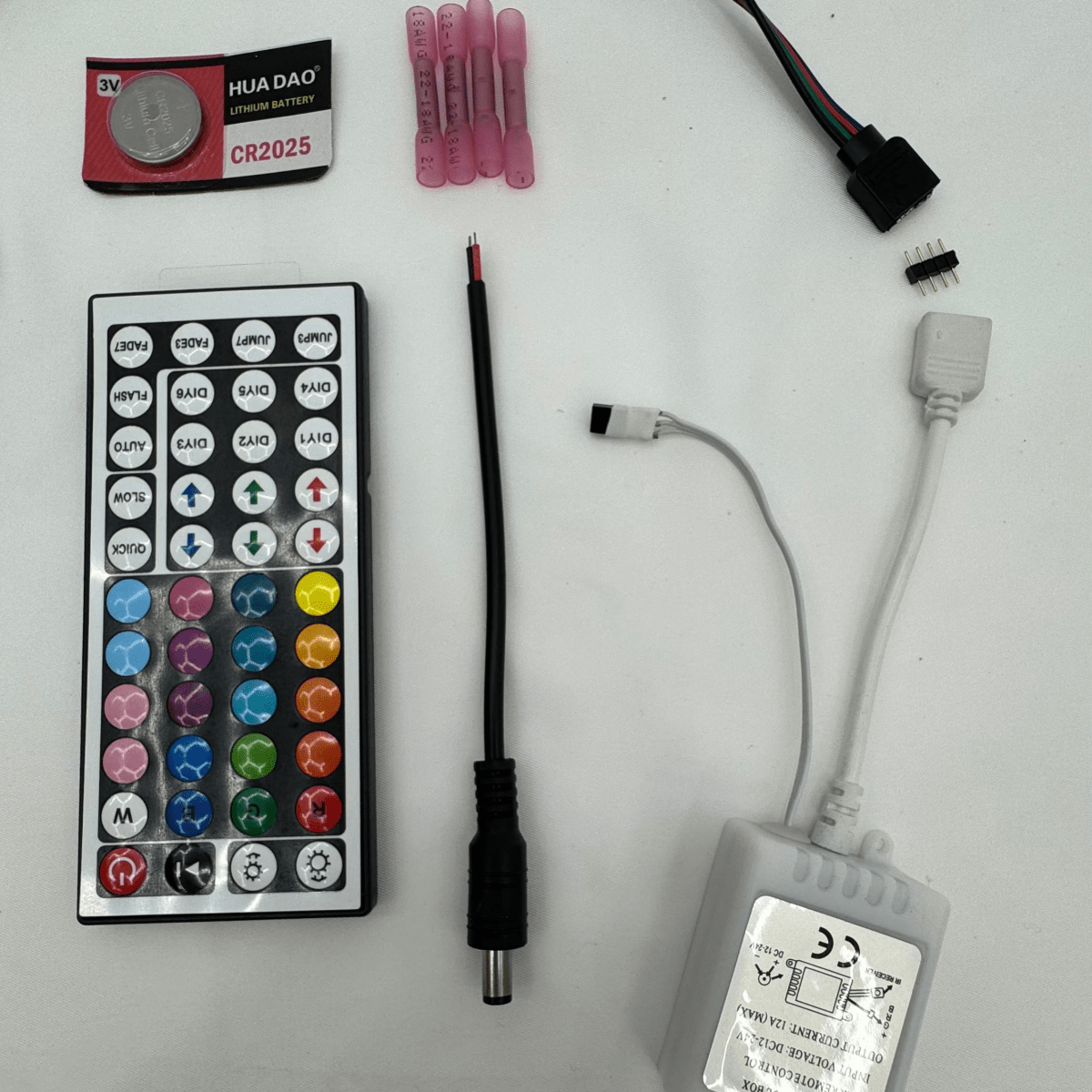 12 Volt Automotive & Marine LED Strip (RGB) W/ Remote. Multi Color Light Kit - EZ DB's Designs