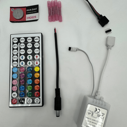 12 Volt Automotive & Marine LED Strip (RGB) W/ Remote. Multi Color Light Kit - EZ DB's Designs