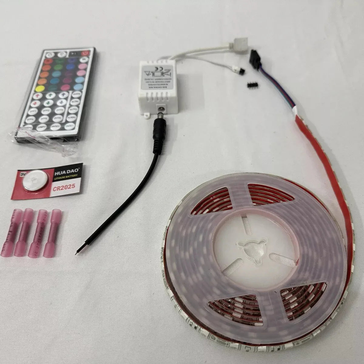 12 Volt Automotive & Marine LED Strip (RGB) W/ Remote. Multi Color Light Kit