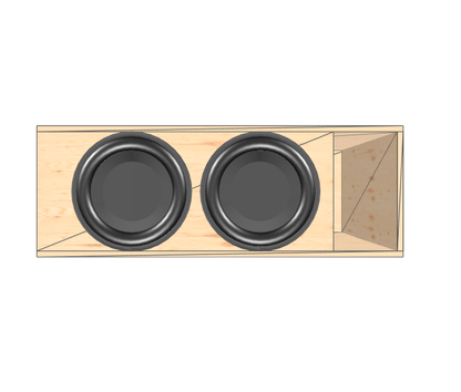 15" Dual High Output Glue it & Screw It Sub Enclosure - EZ DB's Designs