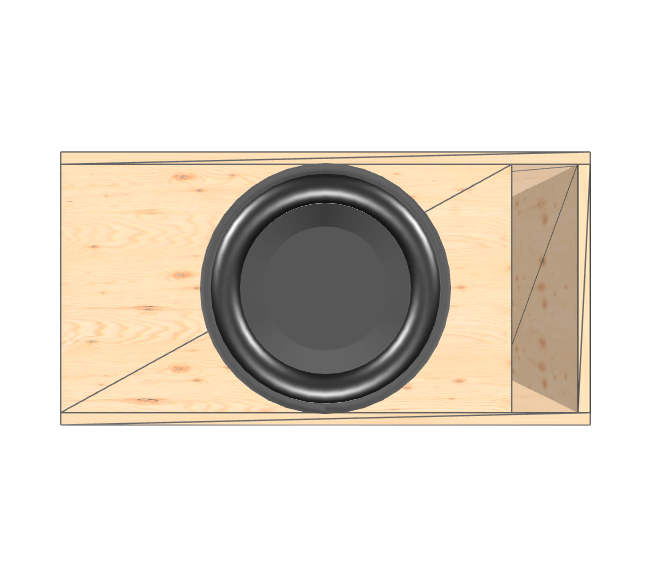 15" single High Output Glue it & Screw It Sub Enclosure - EZ DB's Designs