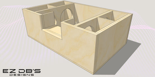 Custom 4th Order Bandpass Box Design