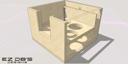 Custom 6th Order Bandpass Box Design