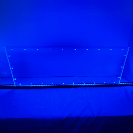 Sound Authority Plexiglass - 30" x 10" Blank Acrylic Window For Subwoofer Box