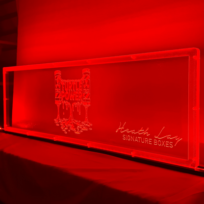 Sound Authority Plexiglass - 48" x 12" 3D Engraved Acrylic Window For Subwoofer Box