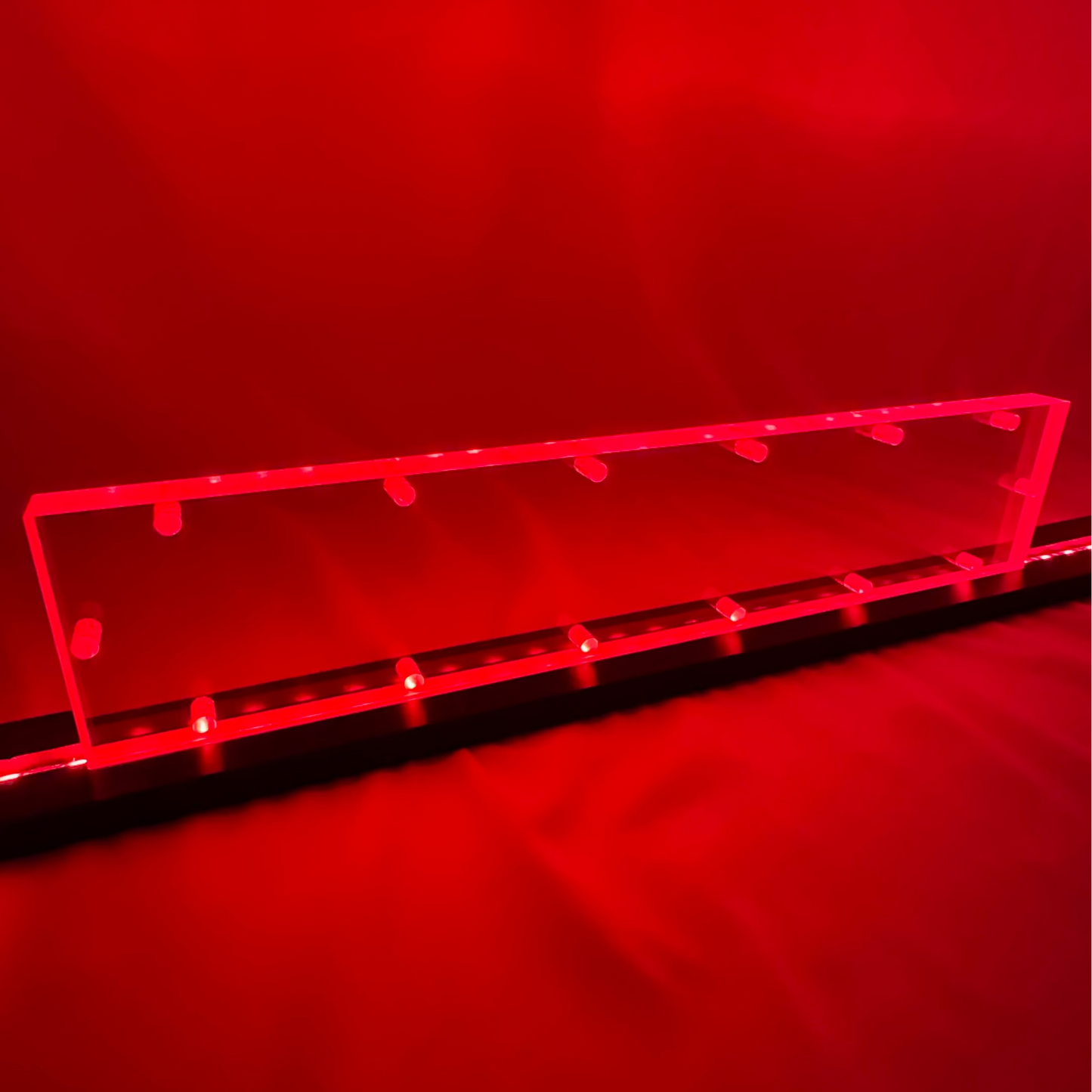 Sound Authority Plexiglass - 15" x 3" Blank Acrylic Window For Subwoofer Box