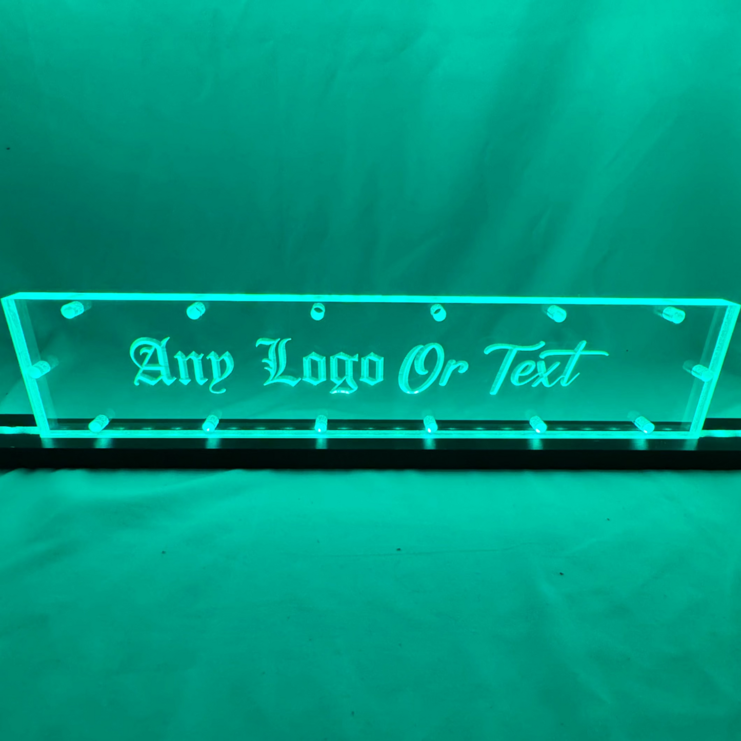 Sound Authority Plexiglass - 15" x 3" 3D Engraved Acrylic Window For Subwoofer Box