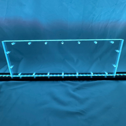 Sound Authority Plexiglass - 18" x 6" Blank Acrylic Window For Subwoofer Box