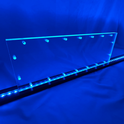 Sound Authority Plexiglass - 18" x 6" Blank Acrylic Window For Subwoofer Box