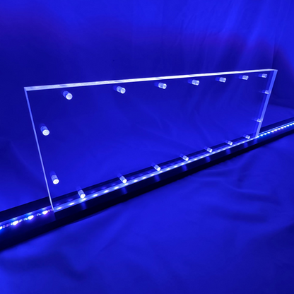 Sound Authority Plexiglass - 18" x 6" Blank Acrylic Window For Subwoofer Box