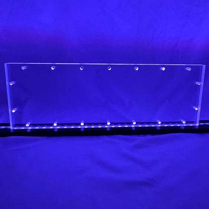 Sound Authority Plexiglass - 18" x 6" Blank Acrylic Window For Subwoofer Box