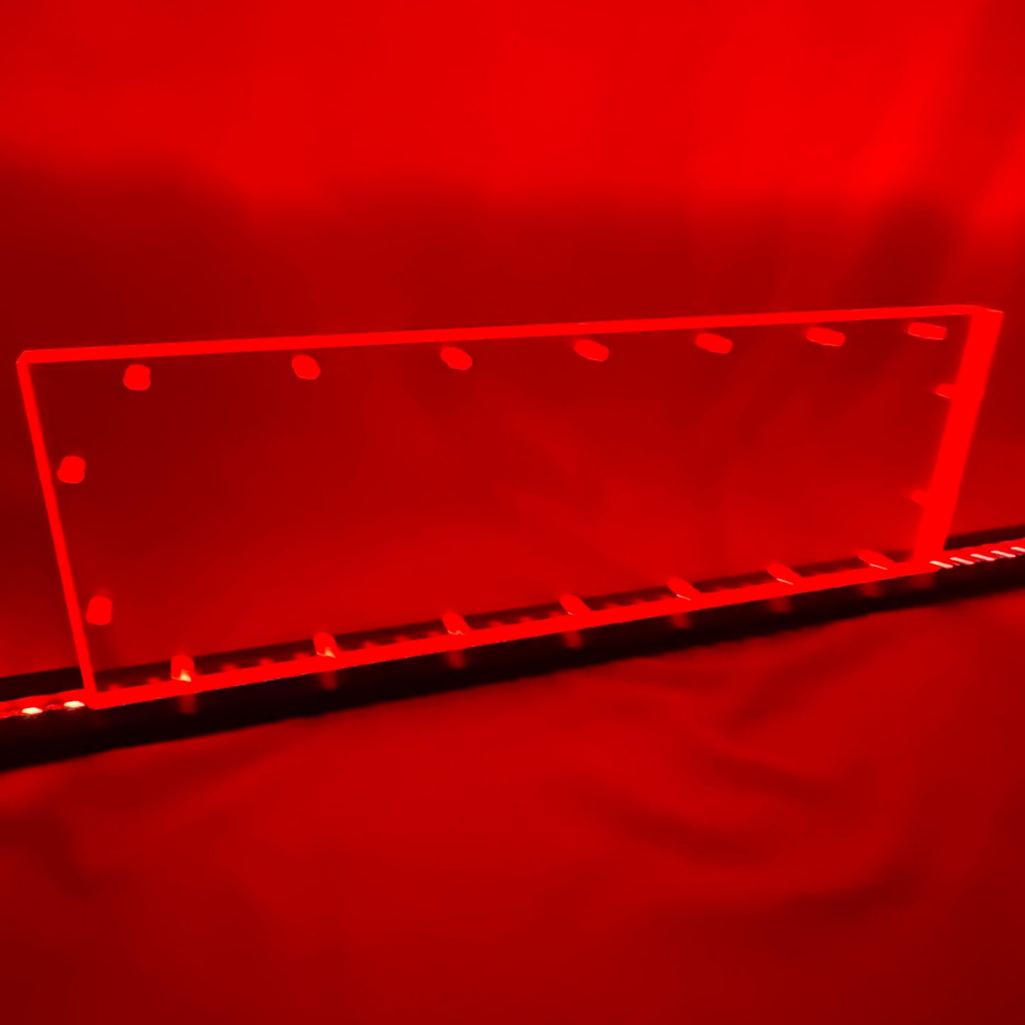 Sound Authority Plexiglass - 18" x 6" Blank Acrylic Window For Subwoofer Box