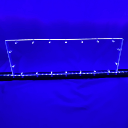 Sound Authority Plexiglass - 18" x 6" Blank Acrylic Window For Subwoofer Box