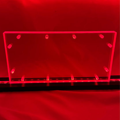 Sound Authority Plexiglass - 10" x 5" Blank Acrylic Window For Subwoofer Box