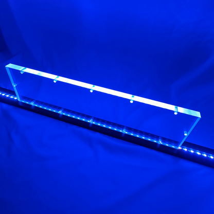 Sound Authority Plexiglass - 20" x 5" Blank Acrylic Window For Subwoofer Box