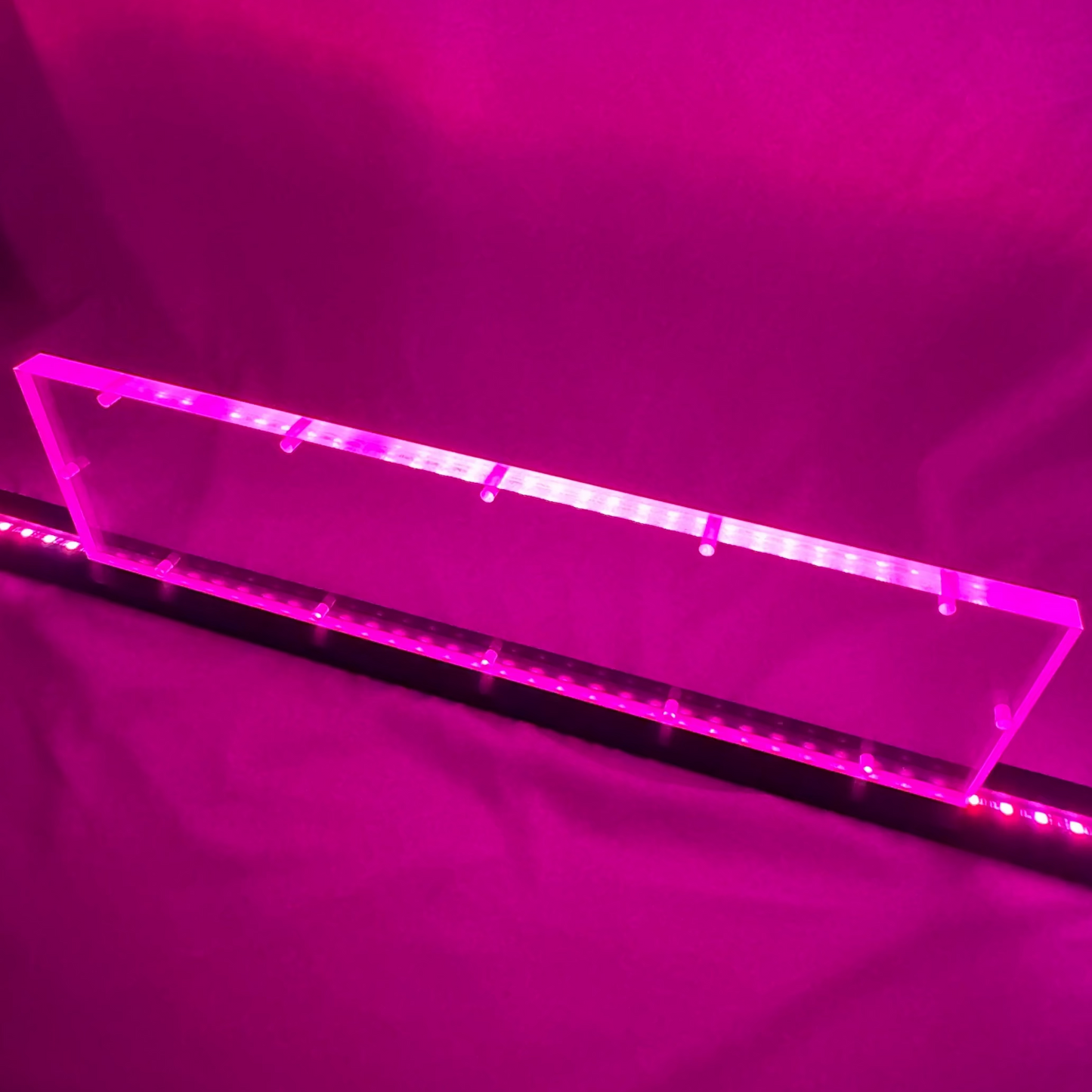 Sound Authority Plexiglass - 20" x 5" Blank Acrylic Window For Subwoofer Box