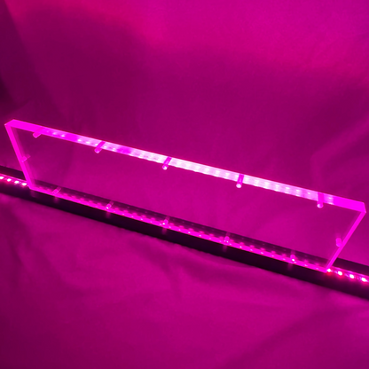 Sound Authority Plexiglass - 20" x 5" Blank Acrylic Window For Subwoofer Box