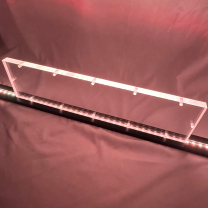 Sound Authority Plexiglass - 20" x 5" Blank Acrylic Window For Subwoofer Box