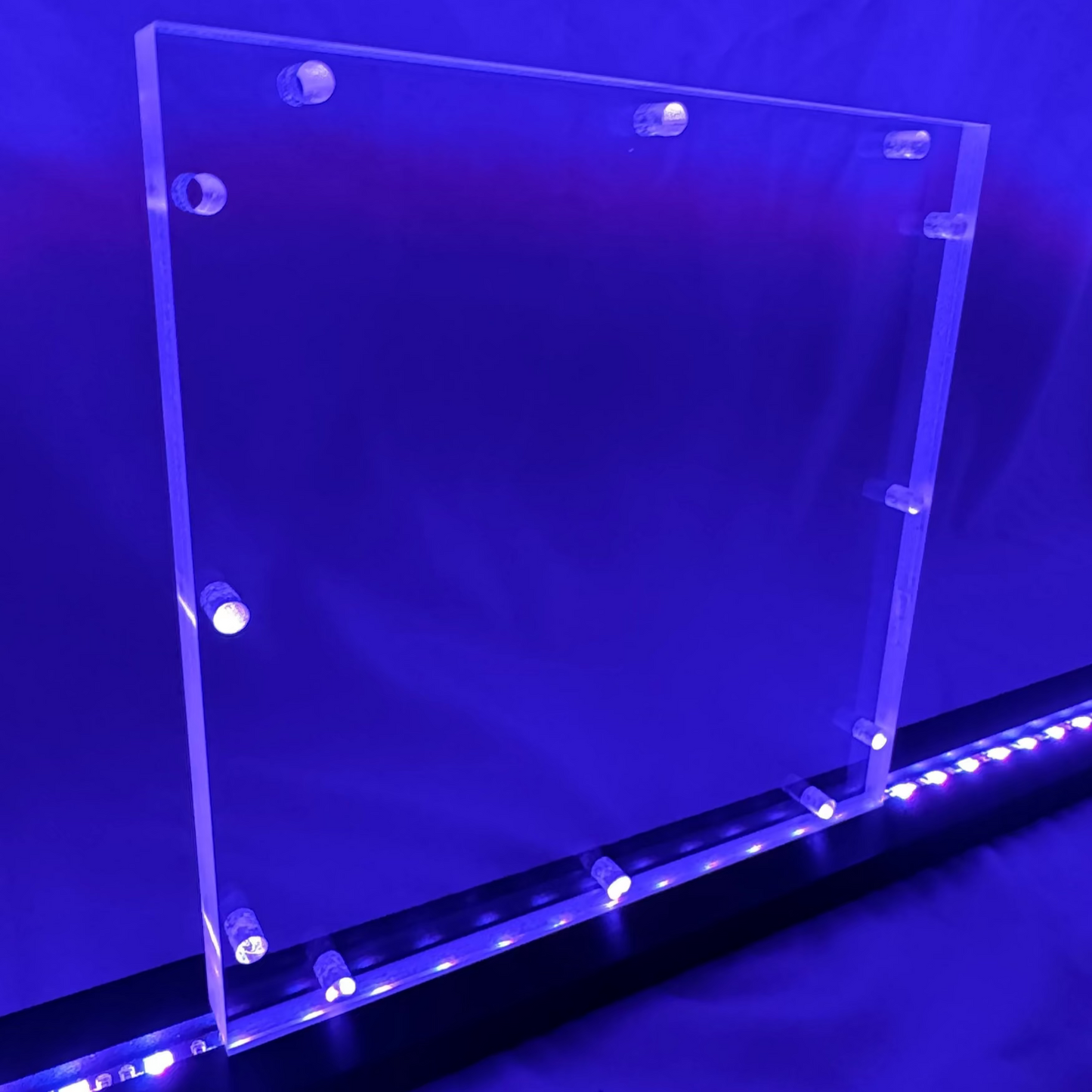 Sound Authority Plexiglass - 8" x 8" Blank Acrylic Window For Subwoofer Box