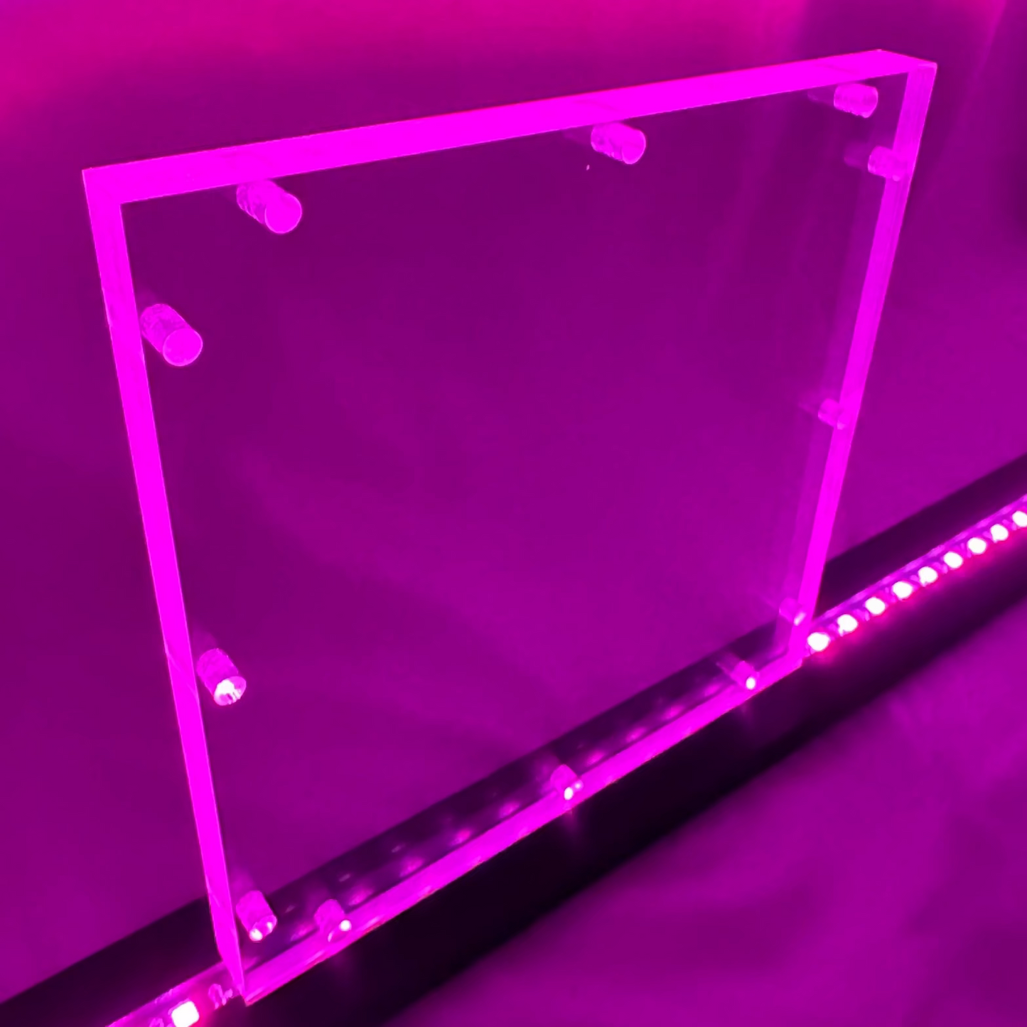 Sound Authority Plexiglass - 8" x 8" Blank Acrylic Window For Subwoofer Box