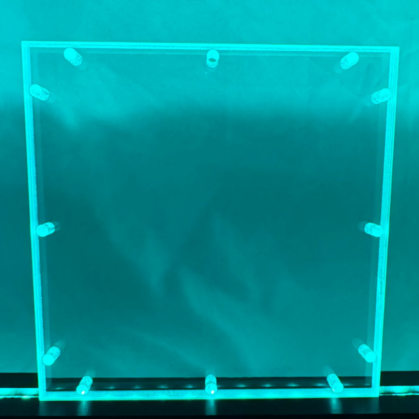 Sound Authority Plexiglass - 8" x 8" Blank Acrylic Window For Subwoofer Box