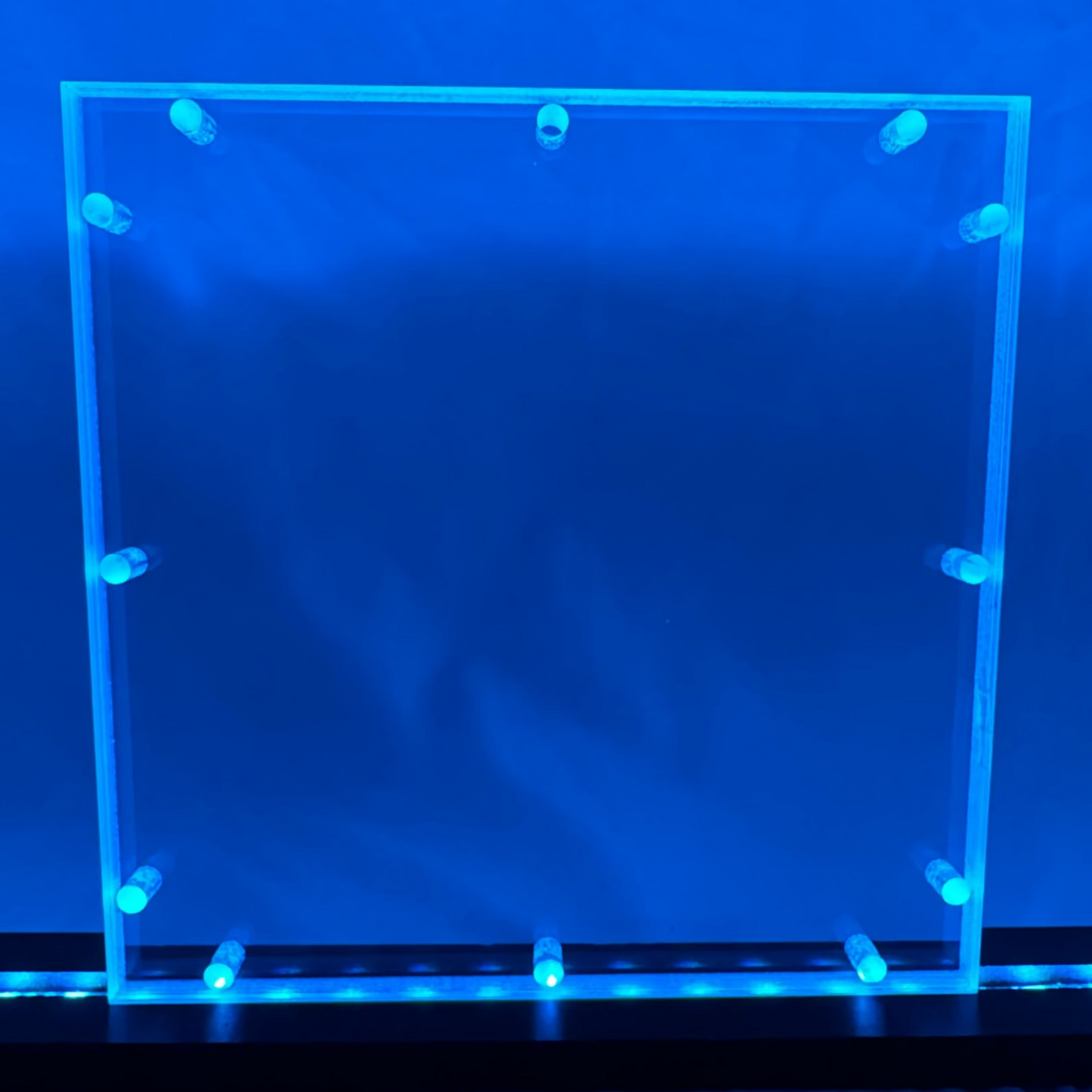 Sound Authority Plexiglass - 8" x 8" Blank Acrylic Window For Subwoofer Box