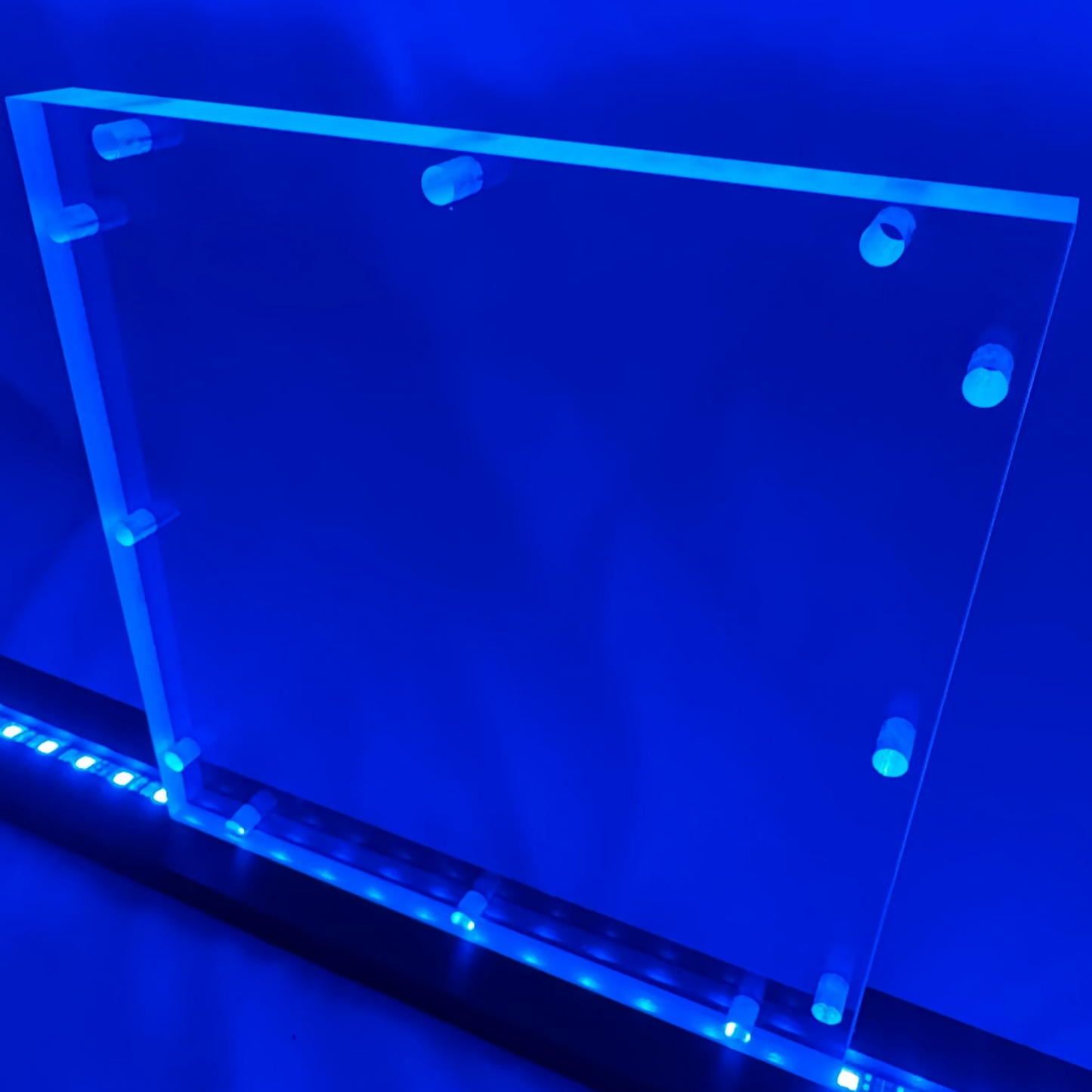 Sound Authority Plexiglass - 8" x 8" Blank Acrylic Window For Subwoofer Box