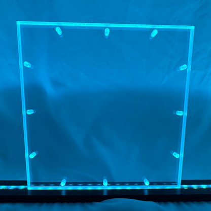 Sound Authority Plexiglass - 10" x 10" Blank Acrylic Window For Subwoofer Box