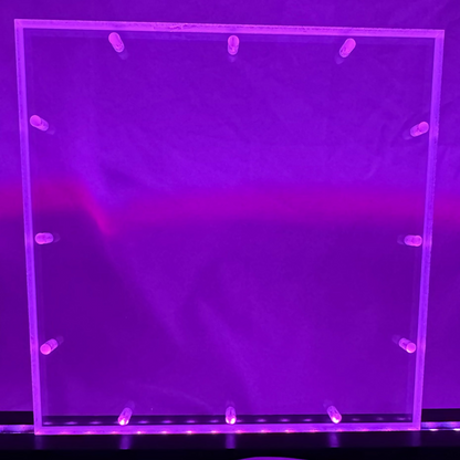 Sound Authority Plexiglass - 10" x 10" Blank Acrylic Window For Subwoofer Box