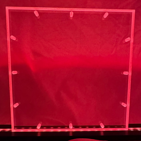 Sound Authority Plexiglass - 10" x 10" Blank Acrylic Window For Subwoofer Box