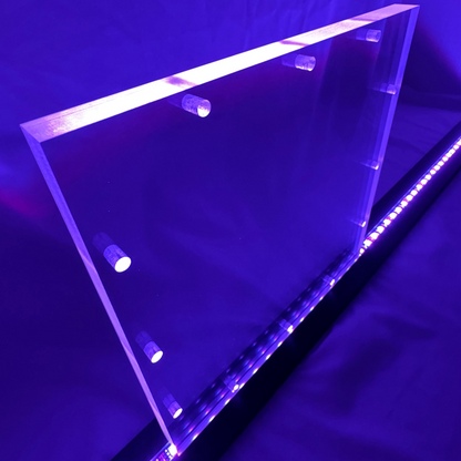 Sound Authority Plexiglass - 10" x 10" Blank Acrylic Window For Subwoofer Box