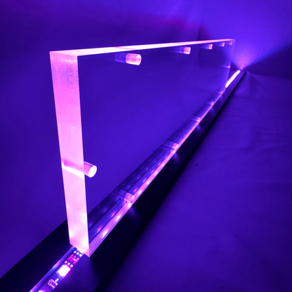 Sound Authority Plexiglass - 20" x 5" Blank Acrylic Window For Subwoofer Box