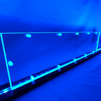 Sound Authority Plexiglass - 20" x 5" Blank Acrylic Window For Subwoofer Box