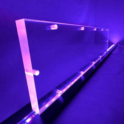 Sound Authority Plexiglass - 20" x 5" Blank Acrylic Window For Subwoofer Box