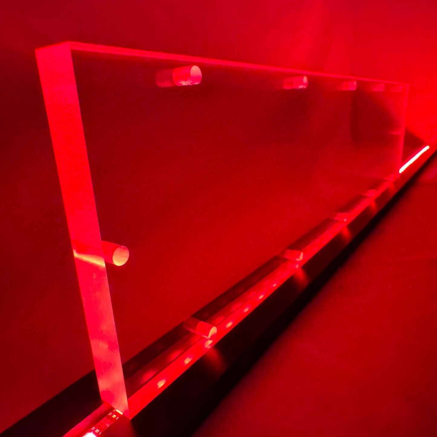 Sound Authority Plexiglass - 20" x 5" Blank Acrylic Window For Subwoofer Box