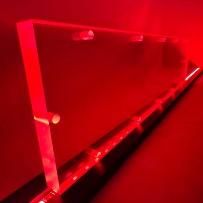 Sound Authority Plexiglass - 20" x 5" Blank Acrylic Window For Subwoofer Box