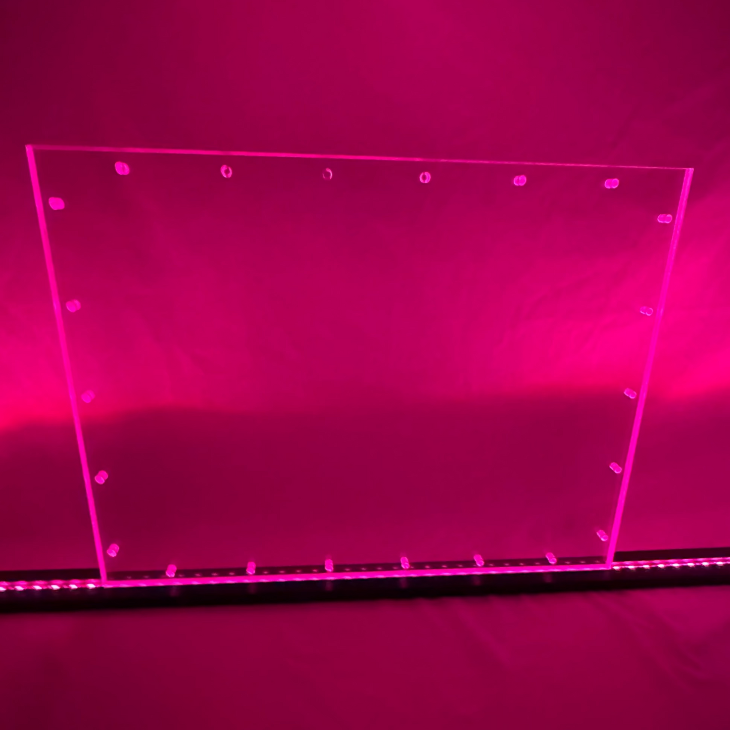 Sound Authority Plexiglass - 20" x 15" Blank Acrylic Window For Subwoofer Box