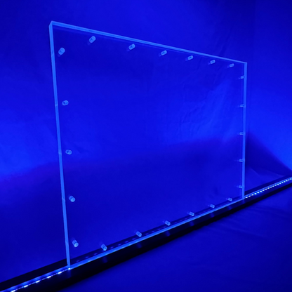 Sound Authority Plexiglass - 20" x 15" Blank Acrylic Window For Subwoofer Box
