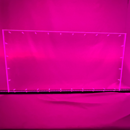 Sound Authority Plexiglass - 30" x 15" Blank Acrylic Window For Subwoofer Box