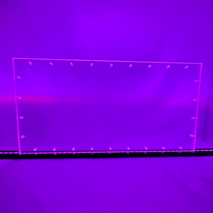 Sound Authority Plexiglass - 24" x 12" Blank Acrylic Window For Subwoofer Box