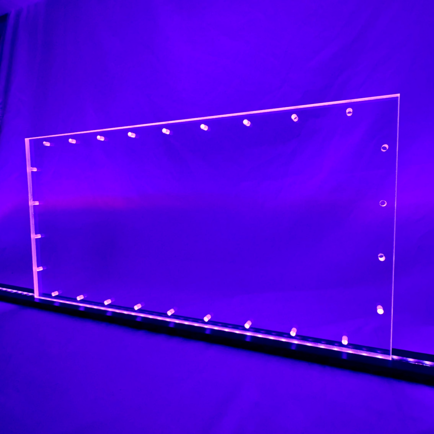 Sound Authority Plexiglass - 24" x 12" Blank Acrylic Window For Subwoofer Box